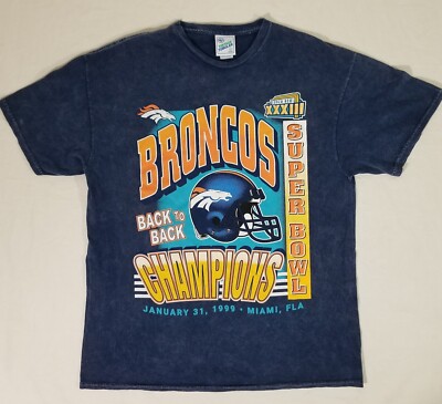 47 Brand Vintage Tubular DENVER BRONCOS Super Bowl XXXIII Champs