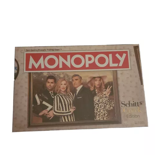 HASBRO MONOPOLY GAME SCHITTS CREEK EDITION BRAND NEW! FACTORY SEALED!