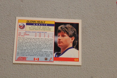 1991-92 Score Canadian English Hockey Complete Finish Fill Your List Pick #1-250 - Picture 134 of 497
