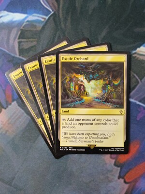 #ad Exotic Orchard x 4 *% Off 2 Final Fantasy NM MTG $1.95