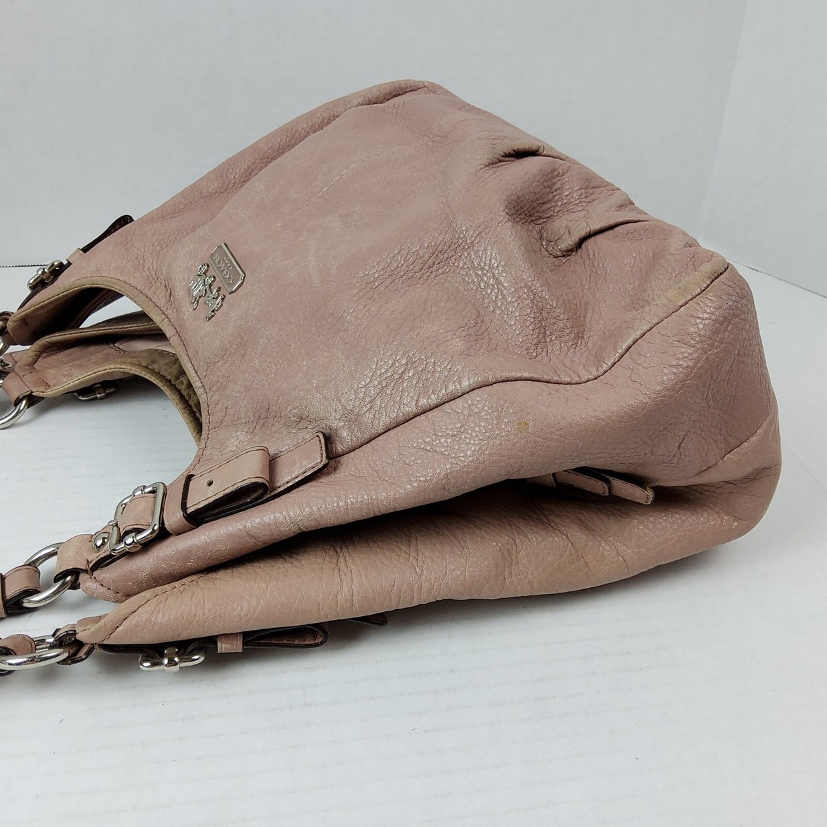 Coach 16503 Maggie Madison Leather Shoulder Handbag Purse | eBay Coach 16503 Maggie Madison Leather Shoulder Handbag Purse | eBay
