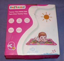 NIB Infinno Inflatable Tummy Time Water Play Mat Baby Toy 3 Months Fish Ocean