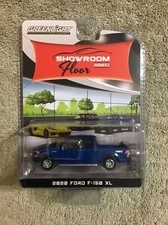 2022 Greenlight Showroom Floor 2020 FORD F-150 XL BLUE PICK UP 1/64 Diecast