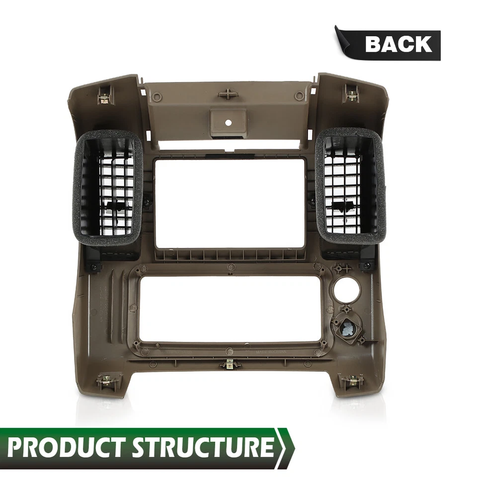 Center Dash Console Instrument Panel Bezel Beige Fit For 05-20 Nissan Frontier Foto 4 de 4