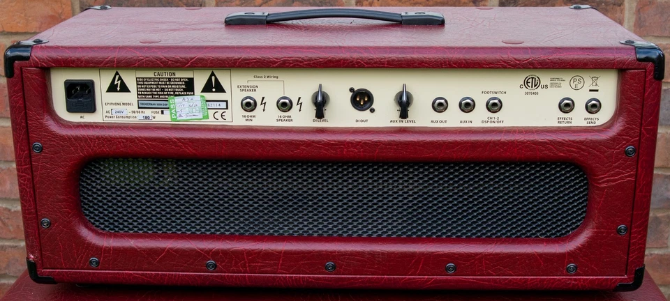 EPIPHONE TRIGGERMAN 100H DSP 100 WATT TRIGGER CAB HALF STACK GUITAR AMPLIFIER - Image 4 of 4