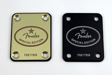 Fender Special Edition Guitar Neck Plate - Engraved in your choice of 8 colors