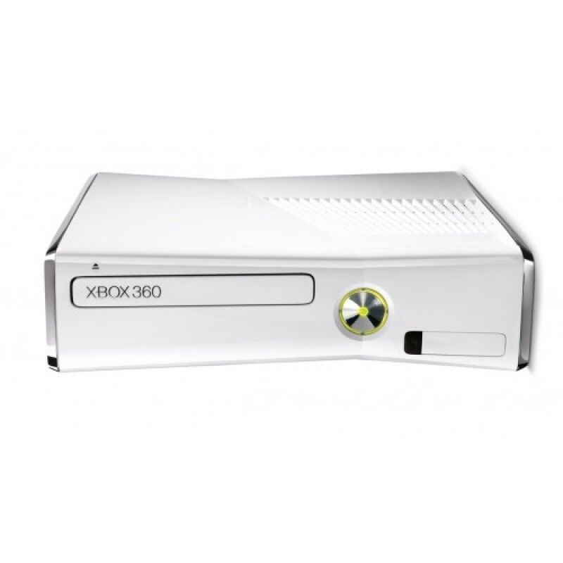 Console Xbox 360 Slim 250GB Branco - Microsoft - Gameteczone a