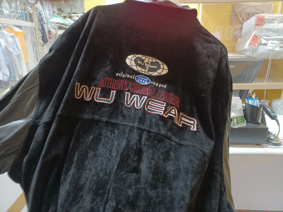 Wu wear leather jacket sale