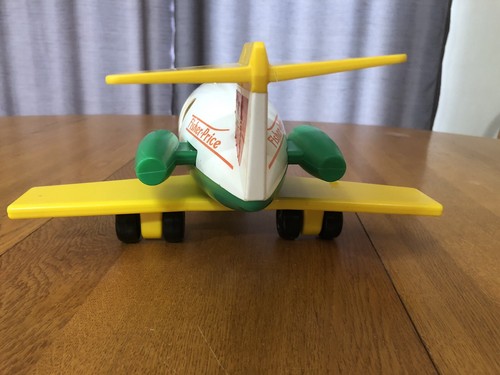 VINTAGE 1980 FISHER PRICE LITTLE PEOPLE JET AIRPLANE W/4 PEOPLE #182 USA TOY - Imagen 9 de 17