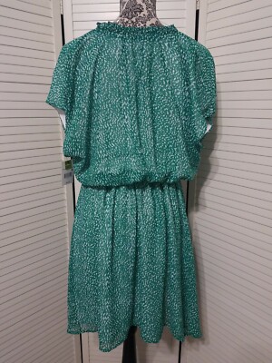 Ophelia Roe Womens Plus Shift Dress 3X green white lined NWT | eBay Ophelia Roe Womens Plus Shift Dress 3X green white lined NWT | eBay