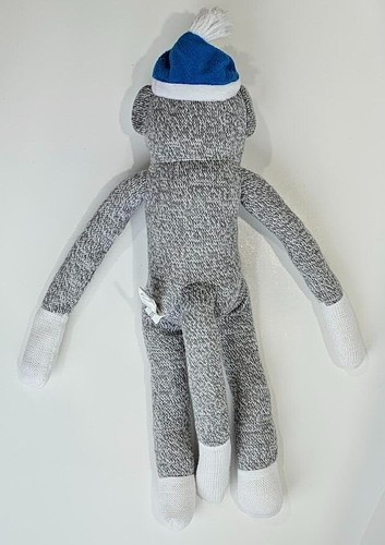 KU Plush Sock Monkey 20" Stuffed Animal Forever Collectibles - Picture 3 of 8