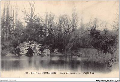 AGQP8-0595-92 - BOIS DE BOULOGNE - Kleinigkeitenpark - kleiner See