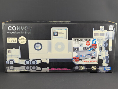 Transformers Music Label G1 Convoy complete Takara iPod Optimus Prime Colors