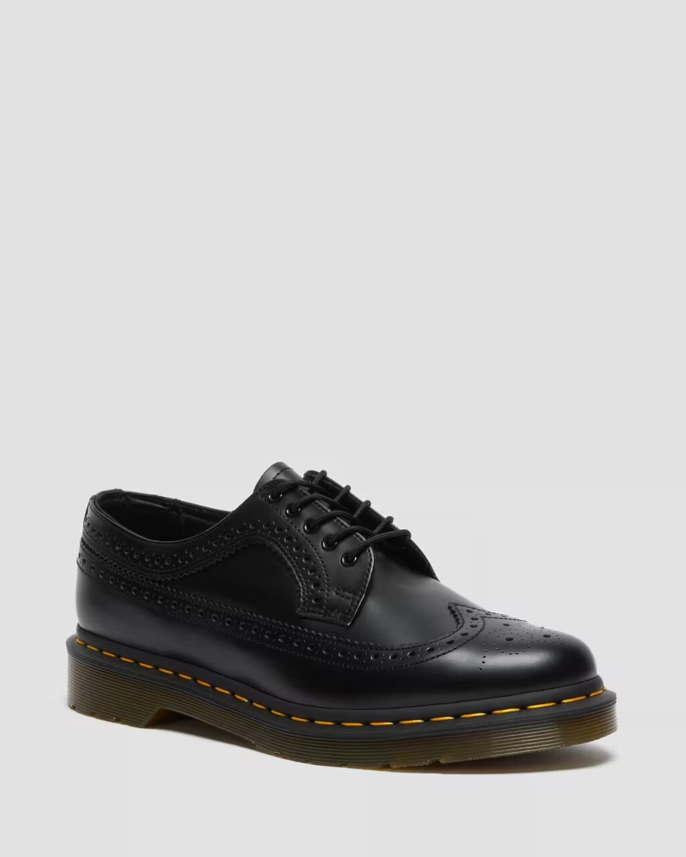 【良品】Dr.Martens ドクターマーチン 3989 SMOOTH UK8 Dr Martens 3989 Smooth Leather Brogue Shoes Black | eBay