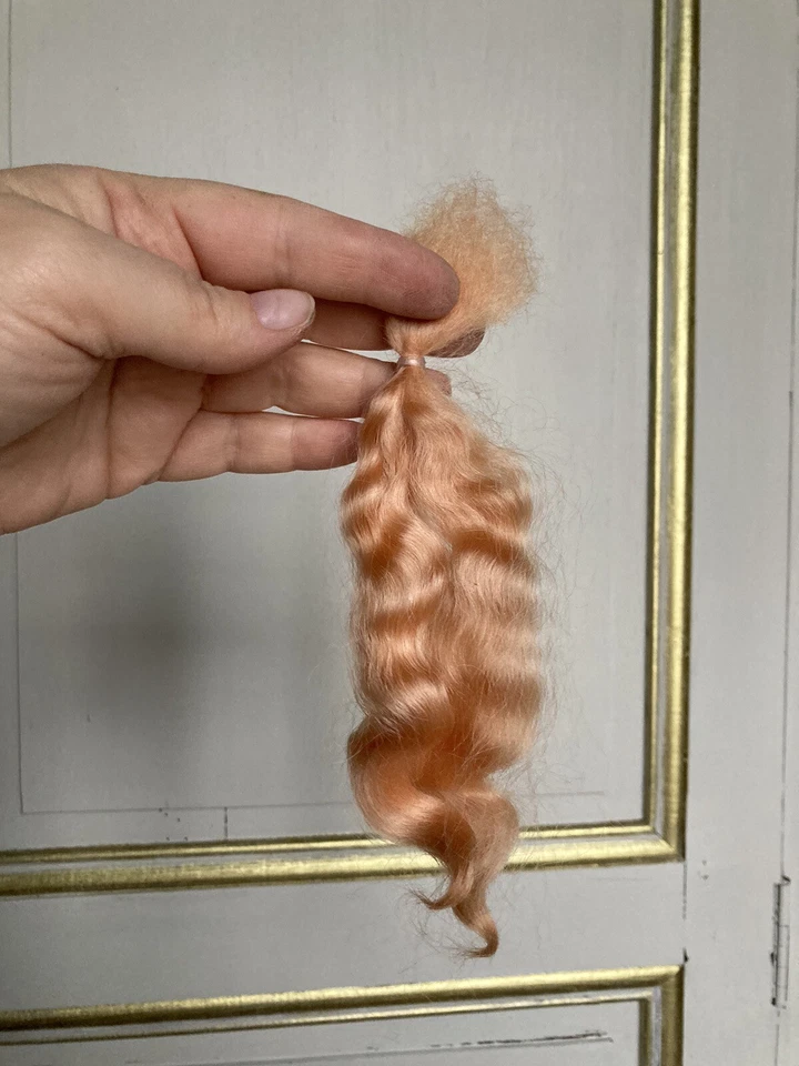 Mohair Angora Pour Rerouting Blythe Reborn Perruque Poupée - Imagen 4 de 4