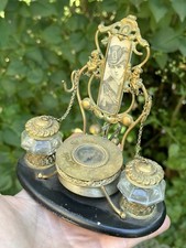 Rare Table Bell & Compass &