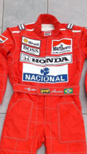 Tuta da corsa Ayrton Senna stampata 1991