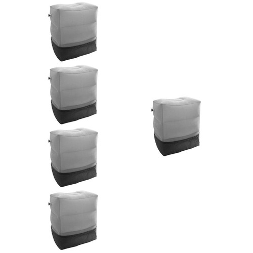 5 Sets Aufblasbare Matte Reise-Fußkissen Beinkissen Zum Schlafen Reisen - Bild 3 von 12
