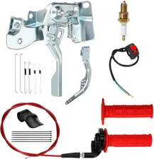 Red 7/8'' Throttle Cable Linkage Assembly Kit For GX160 Predator 212cc CT200U 
