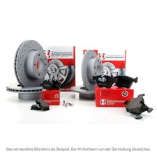 Zimmermann SPORT Bremsscheiben + Beläge für VW POLO 9N IBIZA FABIA vorne hinten