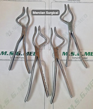 Rowe Maxillary Disimpaction Forceps 22.5cm Left & Right 2PCS Set Oral Surgery SS