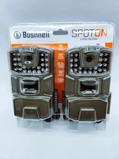 Bushnell Spot On 2 Pack Low Glow Trail Cameras 18MP  - 66062BF