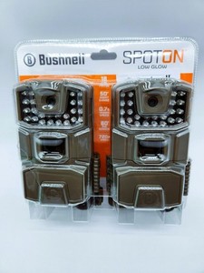 Bushnell Spot On 2 Pack Low Glow Trail Cameras 18MP - 66062BF