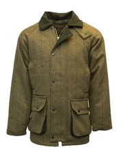 Walker and Hawkes Herren Tweed Jacke Derby Barlaston &ndash; Light Sage