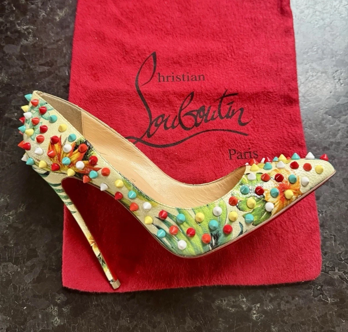 Christian Louboutin M Floral Heels for Women for sale | eBay