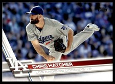2017 Topps #325 Chris Hatcher Los Angeles Dodgers Baseball