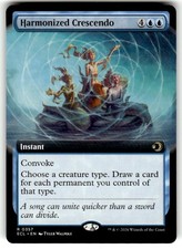 Harmonized Crescendo (Extended Art) Lorwyn Eclipsed Regular MTG