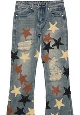 Rockstar Original Boys Starlane Tint Stacked Flare Jean Size 10