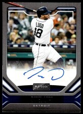 2020 Panini Chronicles Playbook Autographs Dawel Lugo Detroit Tigers #PA-DL R17