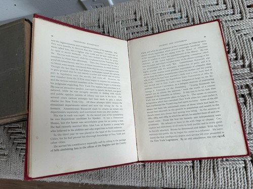 🍊Antique 1910s Lot of 8 Hardback Books | History Geography Etc Decor Prop Set! - Picture 11 of 21