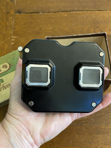 Vintage Sawyer View Master W 9 Reels Instructions Original Box Viewmaster USA - Picture 2 of 14