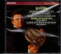 Haydn Und Pokorny: Konzerte FüR Horn Und Orchester / Hermann Baumann - CD
