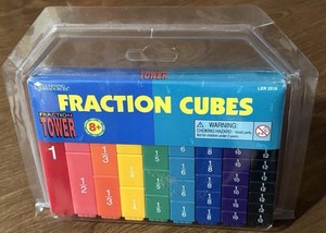Learning Resources Percent Cubes Fraction Tower - Complete - EUC