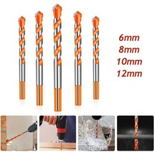 6-12mmCarbide Tungsten Drill Bit Set For Ceramic Tile Concrete Glass Wood Marble