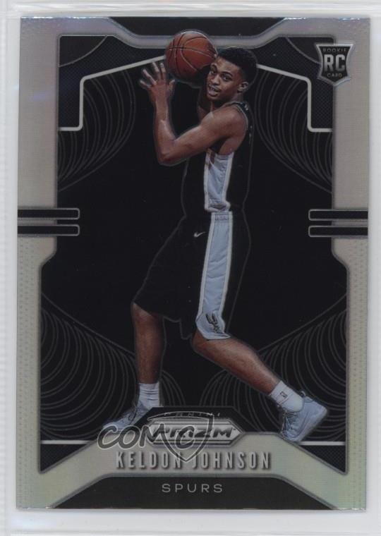 2019-20 Panini Prizm Rookie Silver Prizm Keldon Johnson #273 1o09