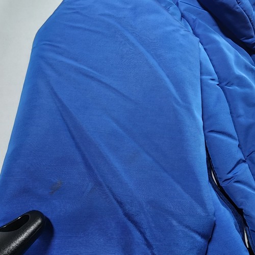 Vintage Roffe Women’s Size Small Ski Snow Coat Jacket Blue Retro - Picture 6 of 14