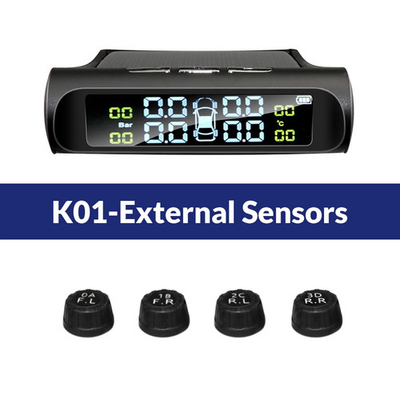 #ad E ACE K01 TPMS solar sensor intelligence Wireless Tire Pressure Monitoring $60.39
