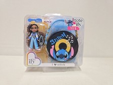 DISNEY ILY 4EVER TOTE TEENIES I LOVE STITCH MINI TINY DOLL PURSE NEW