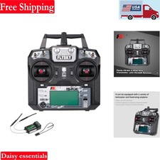 Flysky FS-i6X 2.4GHz 10CH RC Transmitter with FS-iA6B Receiver for Drones & A...