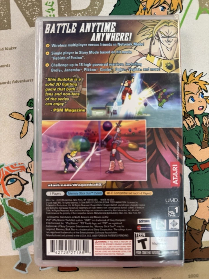 Brand New - Dragon Ball Z Shin Budokai - Sony PSP - Factory Sealed - Image 2 of 4