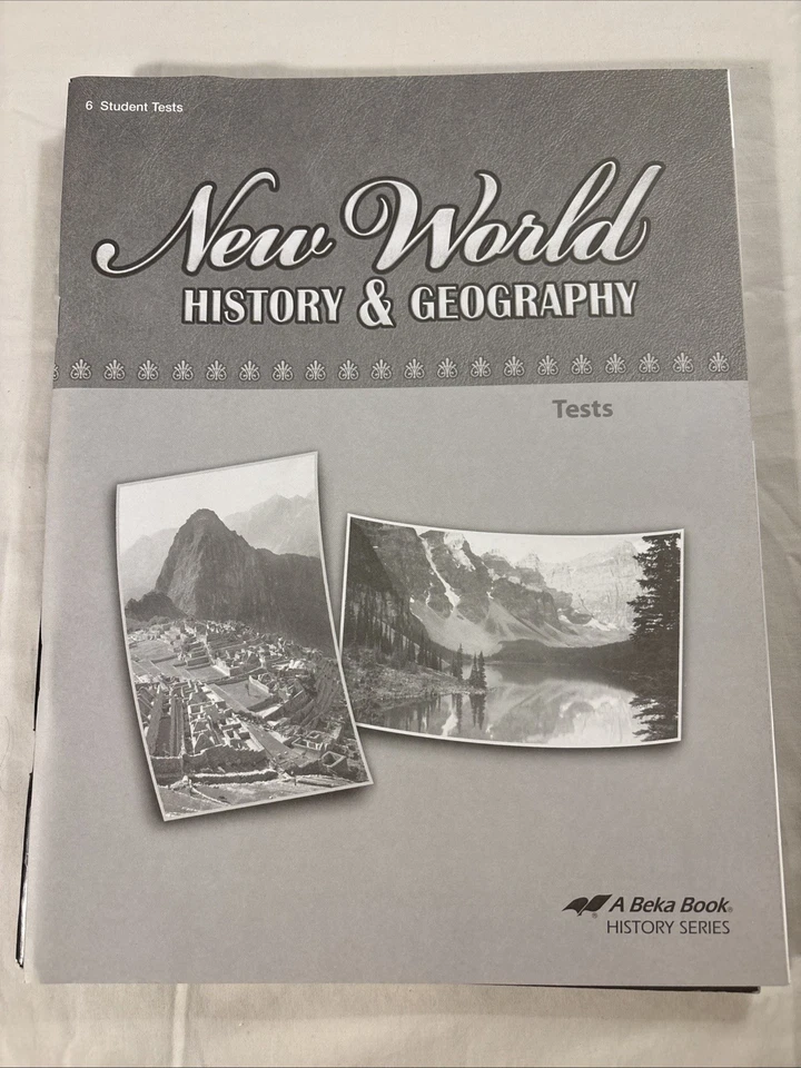 Abeka 6th Grade 4th Edition New World History &Geography Test & Quiz And Keys - Image 4 of 4