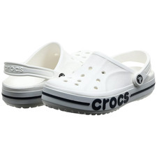 Crocs Unisex Bayaband Clog Women   White/Navy