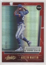 2021 Panini Absolute Prospects Spectrum Red 66/99 Austin Martin #P-9 4z8