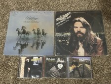 Bob Seger lot 2 vinyl lps, 4 cds 
