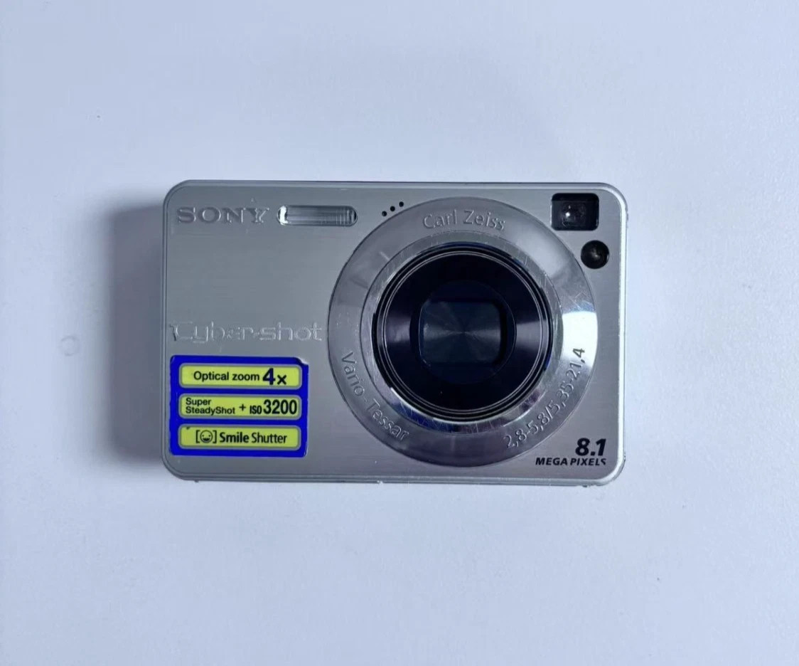 Sony Cyber-shot DSC-W130 8.1MP Digital Camera - Silver for