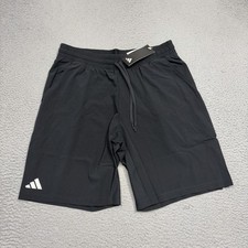 Adidas Ergo Shorts Men's Medium Black White Climacool Gym Running Tennis IQ4736